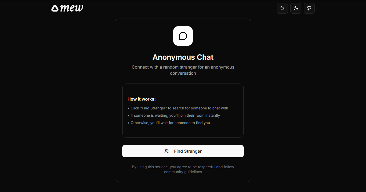 Anonymous Chat